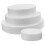 4 schuimcake oefenmallen voor cakeversiering (wit) 8