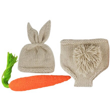 1 Set Neugeborenes Baby Fotoshooting Requisiten Hase Outfit