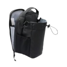 Fitness Water Bottle Bag Portable Large Capacity Bottle Carrier Bag With Adjustable Shoulder Strap For Gym Travel