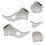 1 paar hochhackige Lederschuhhalter, transparent 11