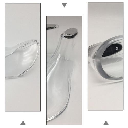 1 paar hochhackige Lederschuhhalter, transparent 2