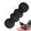 Yoga Foam Roller - High-Density EVA Foam, Wave Textured Surface, Trigger Point Back Massager, Spine Alignment Massage 1