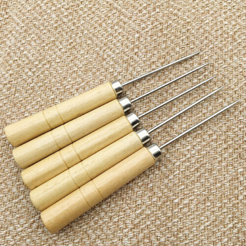 10pcs wooden handle needle for paper modeling and quilling 2