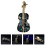 2 pcs cello-shaped alloy brooch for clothes decoration 3