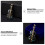 2 pcs cello-shaped alloy brooch for clothes decoration 6