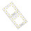 2 in acrilico trasparente con scanalature per trapunto 1