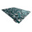 Modern DE LUXE carpet 6768 Geometric - structural green / anthracite 160x220 cm 4