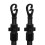 (Default) 2X 2.4m Extending Clothes Prop Washing Line Pole Galvanised Heavy Duty Support Accessories Laundry 3