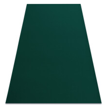 Carpet anti-slip RUMBA 1970 single colour gum bottle green 70x200 cm