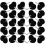 Heart Shaped Push Pin Black For Map Marking And Wall Display 9