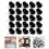 Heart Shaped Push Pin Black For Map Marking And Wall Display 6