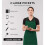 2 Pack Adjustable Bib Apron Waterdrop Resistant with 2 Pockets Cooking Kitchen Aprons for BBQ Drawing, Dark Green 4