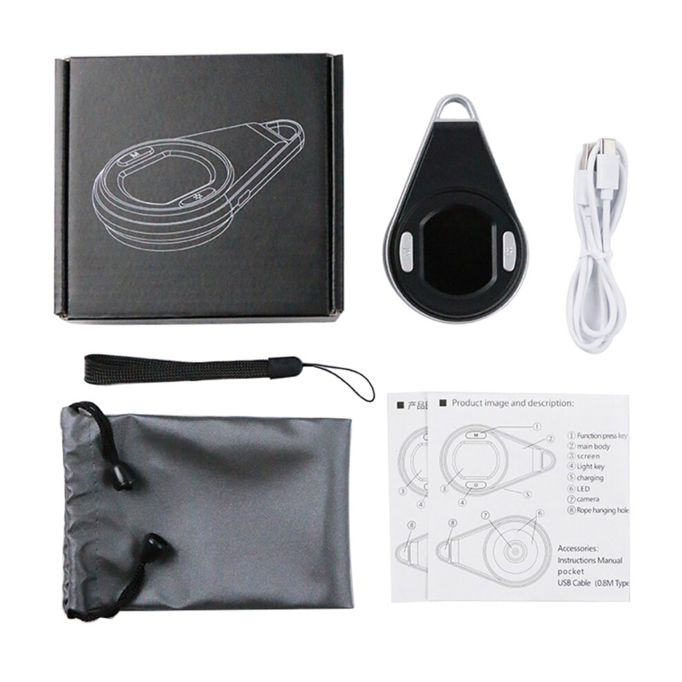 60X-100X LED Lighted Pocket Microscope Electronic Reading Digital Magnifier with LED Type-C Rechargeable Compact USB-C-image-OPC-PKQFYST-NEW