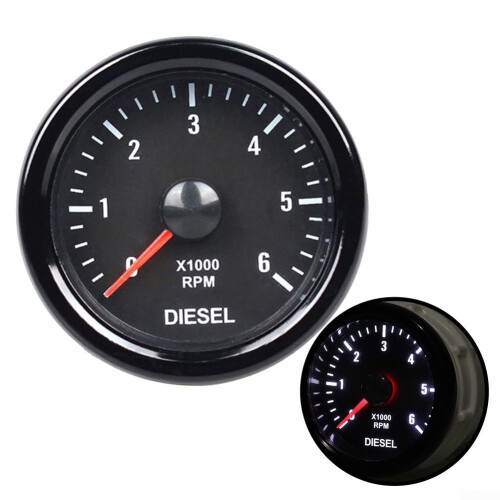 Reliable 52mm Diesel Engine Electrical Gauge For Diesel Engines With Seamless Dashboard Compatibility 2