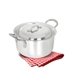 (24cm-5.5L) HABIBI ALUMINIUM Cooking pots with good quality size 24cm,26cm,28cm,