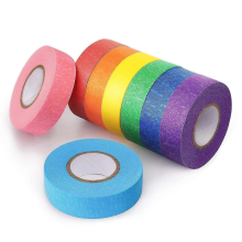 8 Rolls Colored Masking Tape Rain Colors Pas Tape Colorful Craft Art Paper Tape For Arts Crafts Diy Decorative 8 Colors,6701