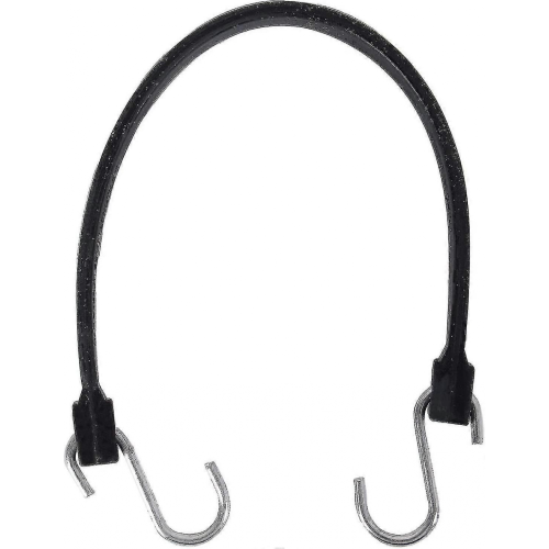 20 Pack 15' Adjustable Rubber Tarp Straps with Hooks for Securing Canvases 1