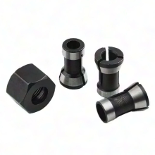 4pcs Electric Router Collet Chuck Set - 6mm, 8mm, 6.35mm Milling Cutter