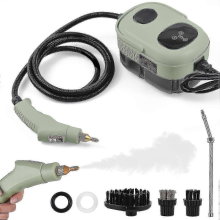 Heavy duty steam cleaner 2500W high pressure 1100ml for home useGreenUS Plug