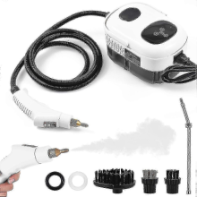 Heavy duty steam cleaner 2500W high pressure 1100ml for home useWhiteAU Plug