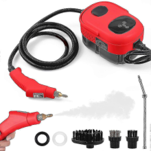 Heavy duty steam cleaner 2500W high pressure 1100ml for home useRedEU Plug