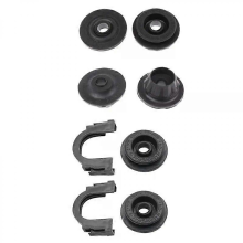 2pc for Nissan X-Trail T30 T31 T32 Rogue S35 Mount Rubber Radiator Bushing Mounting Bracket 21506-4M400 21507-4M400 21542-CA000