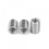 Outer M12 Inner M10 5pieces Inner Outer Threaded Hollow Tube Coupler Conveyer Sliver Adapter Screw 1