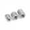 Outer M12 Inner M10 5pieces Inner Outer Threaded Hollow Tube Coupler Conveyer Sliver Adapter Screw 3
