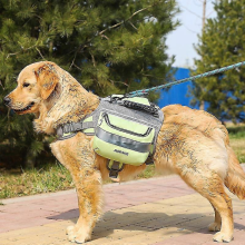 Pet Dog Saddle Bag Backpack Medium Large Dog Backpack Outdoor Hiking Camping Training Self Backpackblack