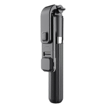 L03s Bluetooth Selfie Stick Aluminum Alloy Rod Telescopic Tripod Stand With Fill Light - WhiteBlack