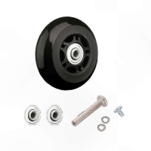 Replacement Wheels for Luggage Suitcase Repair Silent and DurablePu60mm23mm