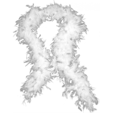 Scarfs for Women Clearance Quality White Feather Boa Flapper Hen Night Burlesque Dance Party Show CostumeWhite