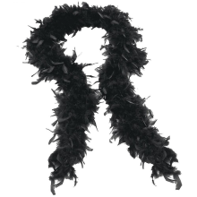 Scarfs for Women Clearance Quality White Feather Boa Flapper Hen Night Burlesque Dance Party Show CostumeBlack
