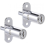2 Pieces. Drawer Desk Wardrobe Push Piston Lock 3/4" Cylinder Diameter 1-1/2 1