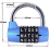 5 letter combination lock, directional lock, padlock letter code, word lock combination lock (blue) 4