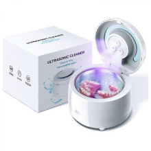 Ultrasonic & Uv Cleaner For Dentures, Braces, Mouth Guards, Aligners, Bleach Bowls, Toothbrush Heads, 45khz Ultrasonic Jewellery Cleaner, 200 Ml, For