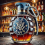 Whiskey Decanter 350ml Glass Material Eagle DesignGrenade B 1