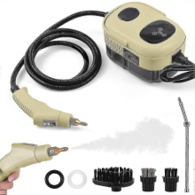 Heavy duty steam cleaner 2500W high pressure 1100ml for home useGreyAU Plug