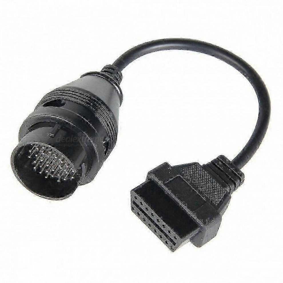 Fits Iveco 38 Pin To 16 Pin Obd2 Diagnostic Connector Cable Scanner Adapter 7057162181064