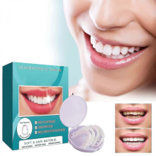 Denture Teeth Temporary Fake Teeth For Snap On Instant Confidence Smile, Dental Veneers For Temporary Teeth Restoration2 Pairs