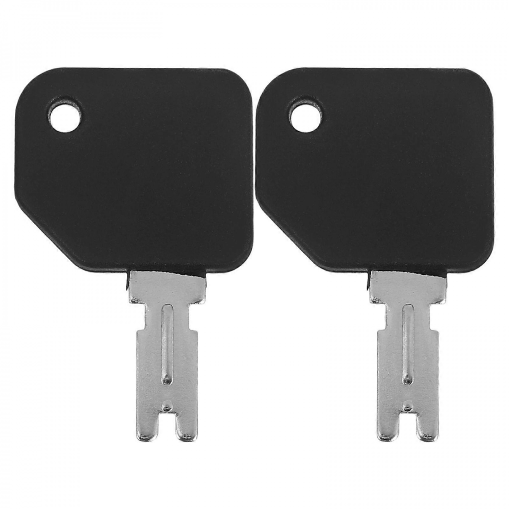 2 Pcs Ignition Keys Forklifts Keys Heavy Equipment Keys Machine Operator Ignition Keys Compatible With Ztuoauma 166 186304 Hyster S30xlblack 7057162181538
