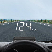 Head Up Display, Car Universal Gps Hud, Speedometer Usb Interface, Speed, Driving Direction, Overspeed, Clear Fault Code, for All Vehiclefor-eyziBlack