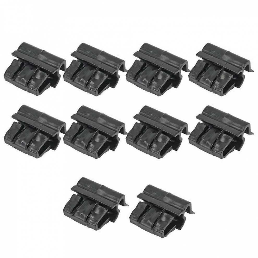 10Pcs For Tesla Model 3 Front Trunk Car Plastic Buckle Front Hood Box Buckle Clip 1472872-00-C Black 7057162181101