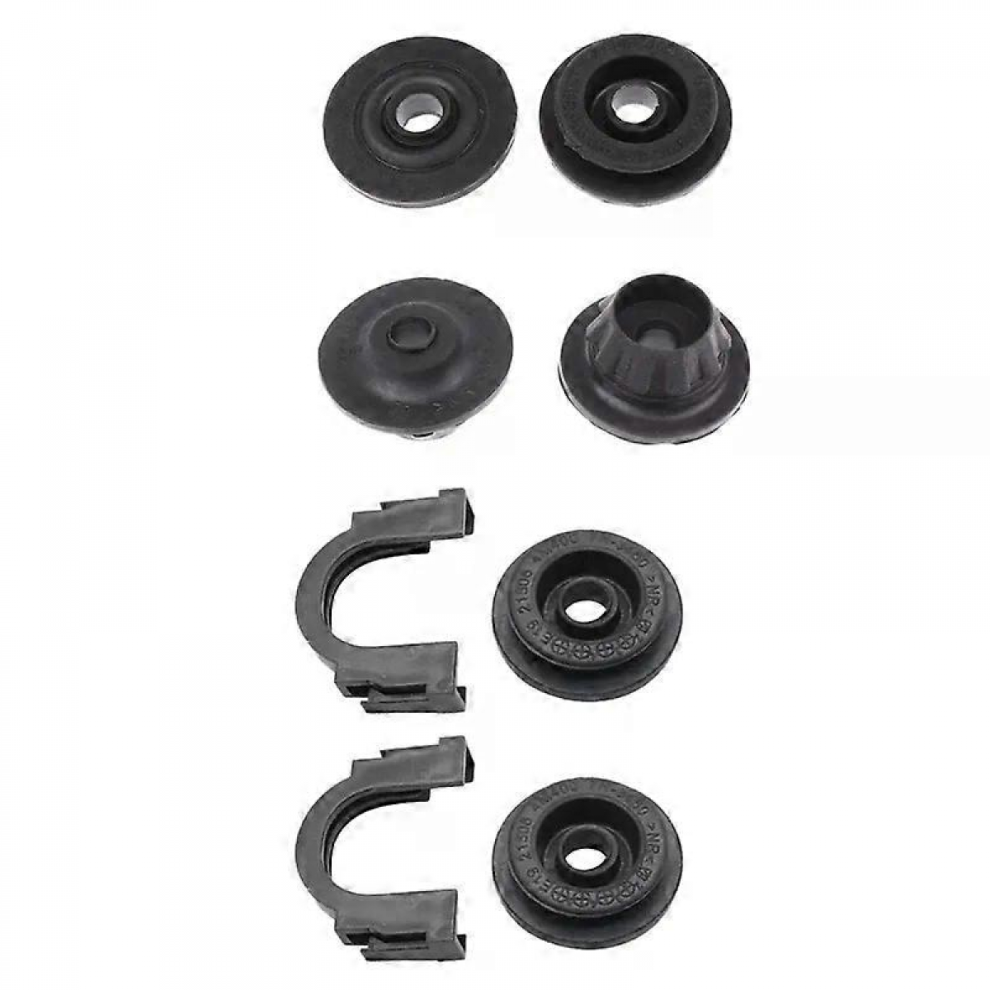 2Pc For Nissan X-Trail T30 T31 T32 Rogue S35 Mount Rubber Radiator Bushing Mounting Bracket 21506-4M400 21507-4M400 21542-Ca000 7057162181286