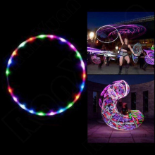 90CM LED Light Up Hula Hoop for Weight Loss & Fitness Workout