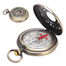 Kompass hiking survival, durability shockproof waterproof brass hiking compass camping tools for outdoor navigation