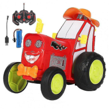 Rc Stunt Crazy Dancing Car Lighting Music Swing Cool Dancing Funny Children's Toy Car Perfect Gift Compatible With Children-XinHanRed