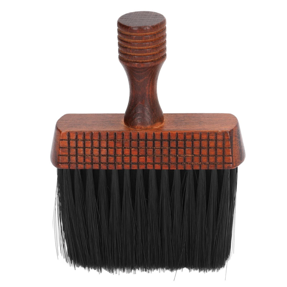 Neck Dust Brush Ergonomic Barber Face Neck Hair Dust Cleaning Brush For Home Salon