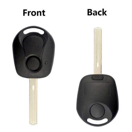2 Buttons Remote Key Shell for Ssangyong Actyon Kyron Rexton B 2