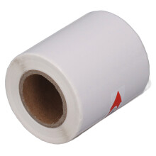 Waterproof White Thermal Paper Rolls 50x80mm, 100 Sheets
